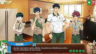 Game: Friends Camp, attempt one's luck 46 - Obstruction (Russian voiceover)